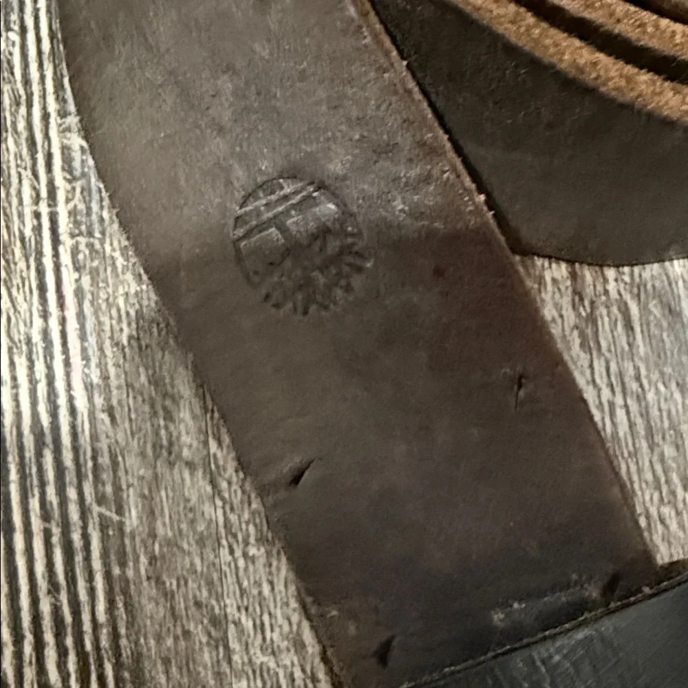 Timberland Dark Brown genuine Leather Belt